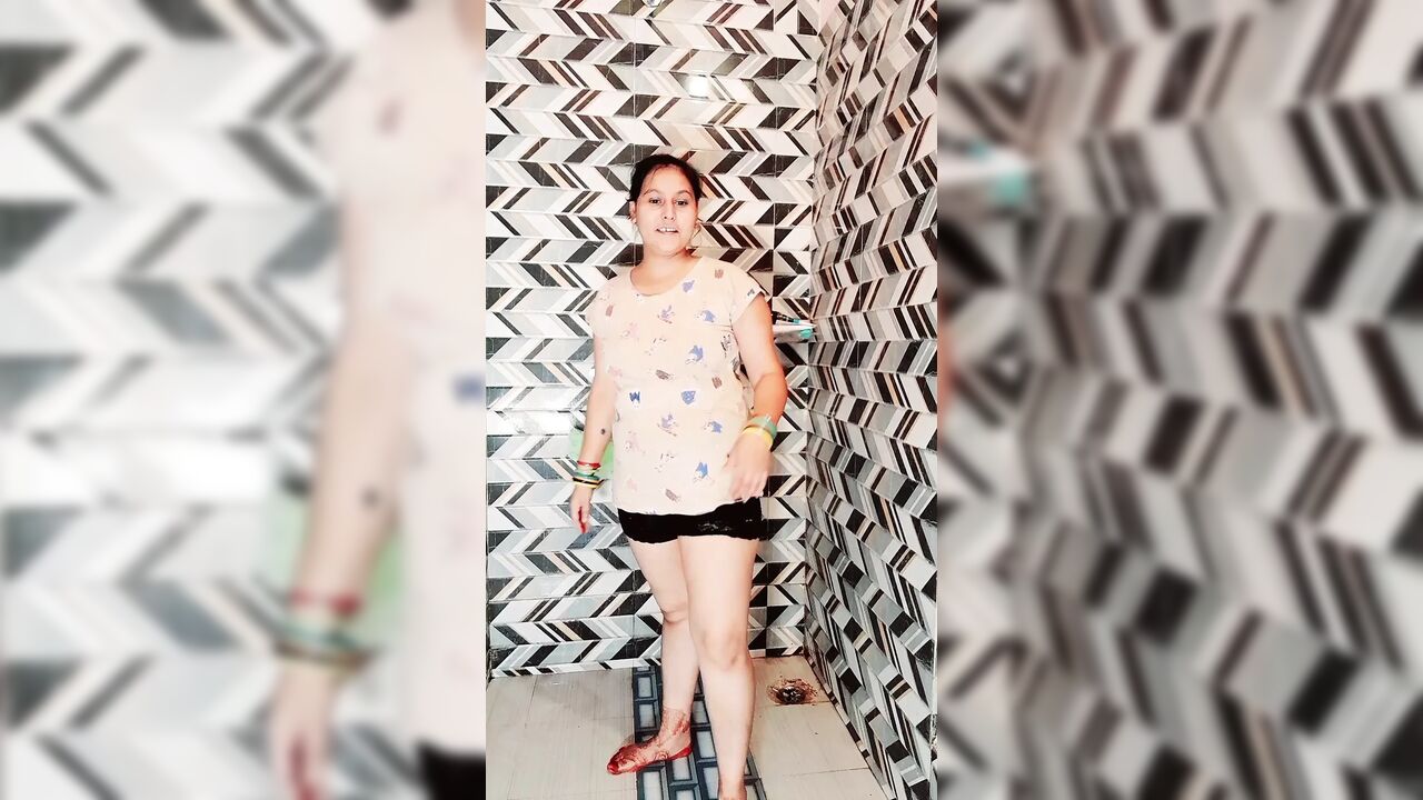 Puja Bhabhi Bathroom Scene Desi Wife