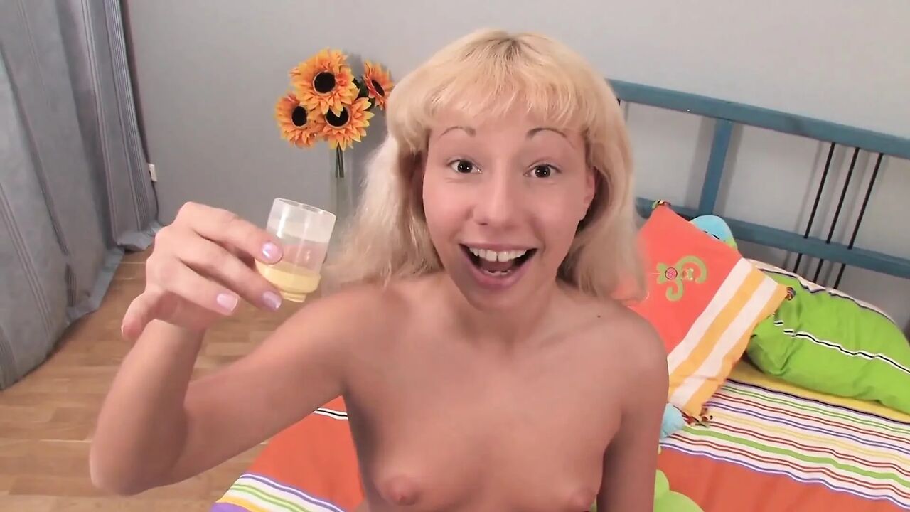 She fucked in all positions hardcore and smile for the cumshot