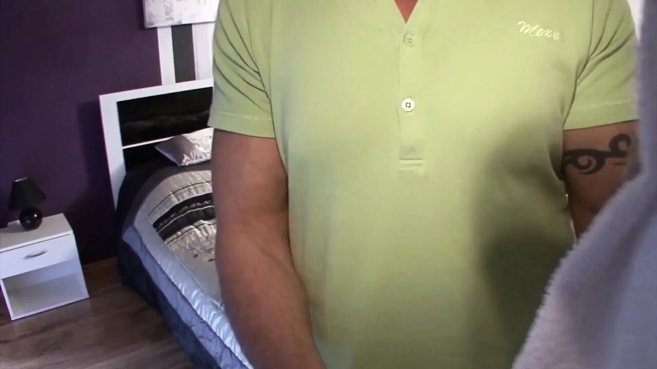 Hot Housewife Sucks on the Balls of Her Neighbor