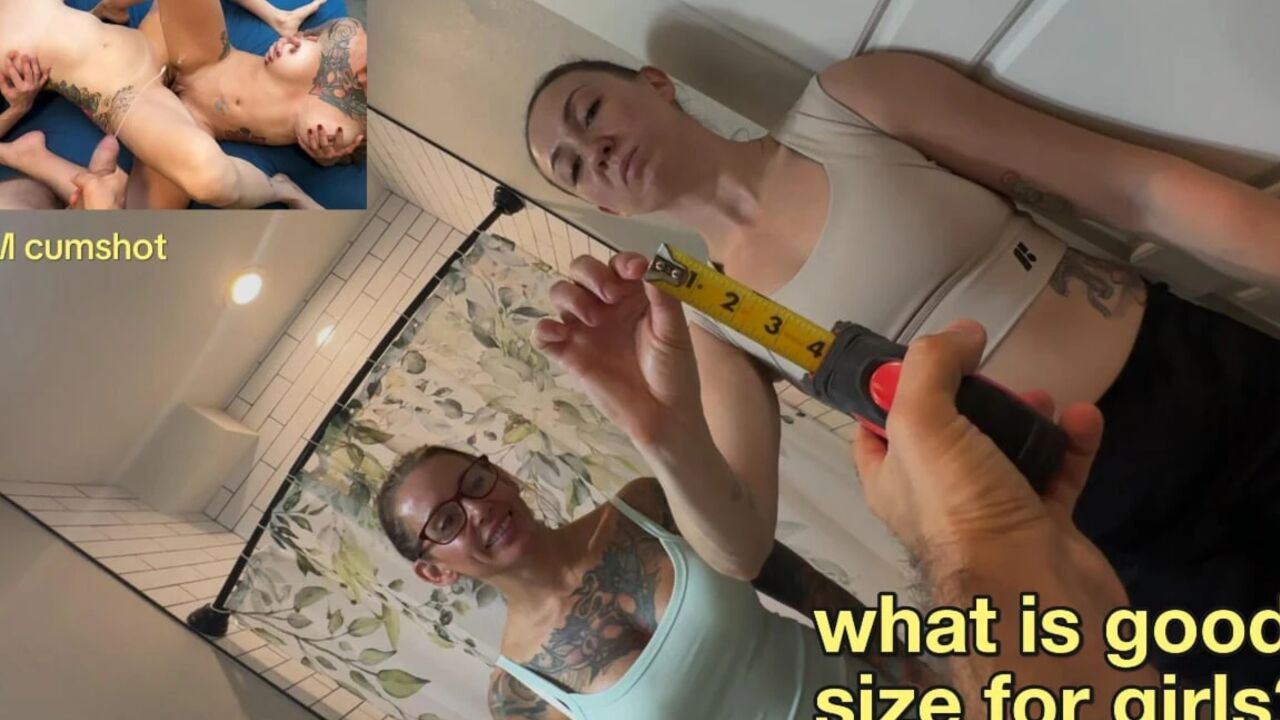 8 Inch Dick Is Really Hurt, 2 Girls Just Got It Too Late. Cumshot