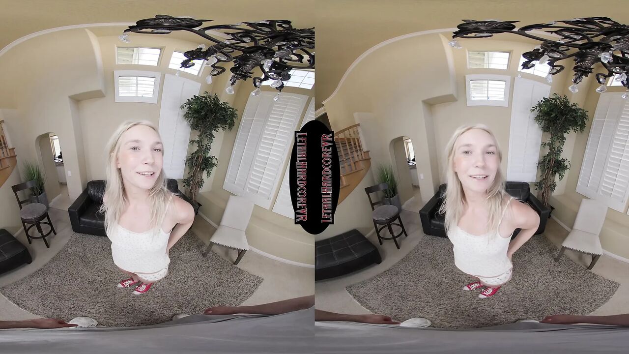 Lethalhardcore VR Tiny Hot Blonde Claire Has an Online Hookup