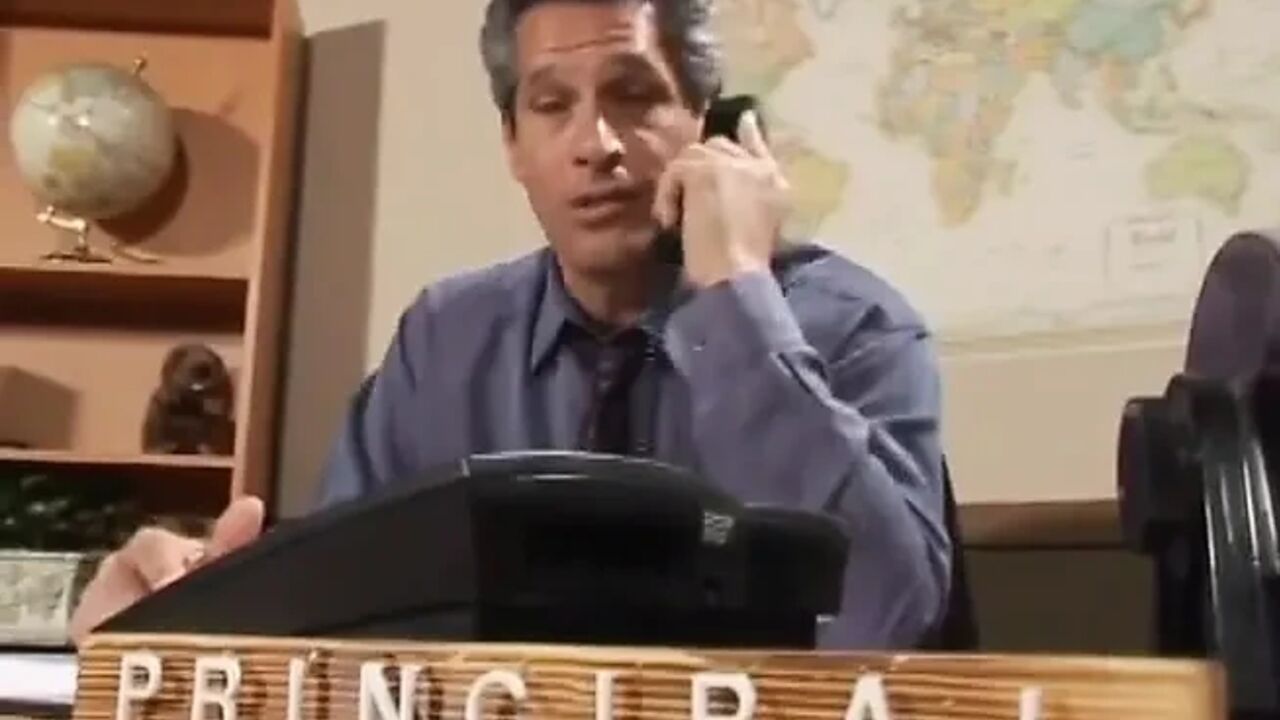 My Principal is a old pig