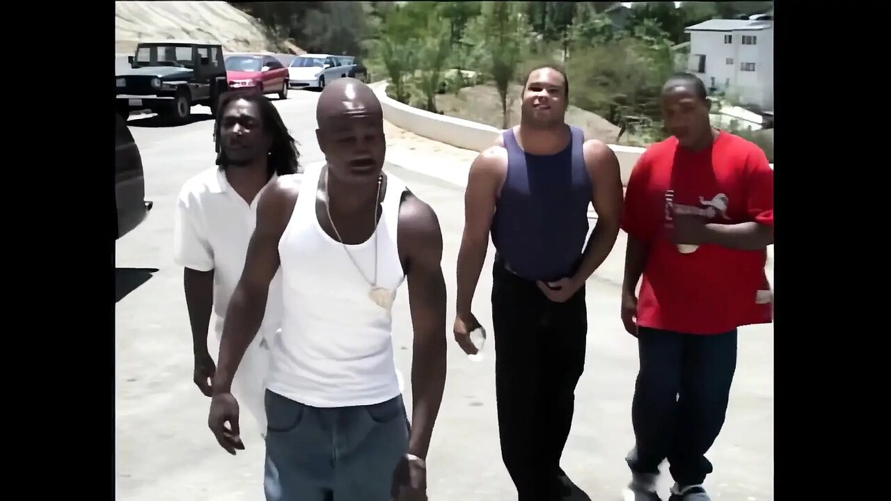 4 Blacks with a Meter of Cock Overall