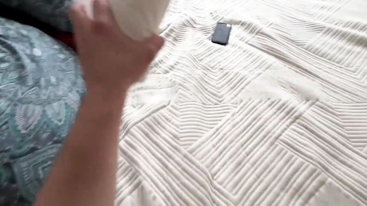 Step Sister Caught Jerking off