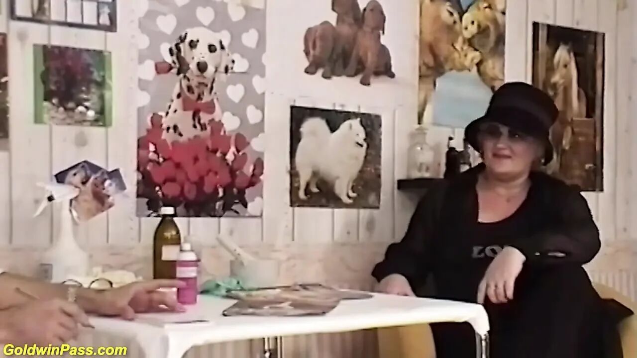 Ugly hairy mature gets rough fucked by her young doctor