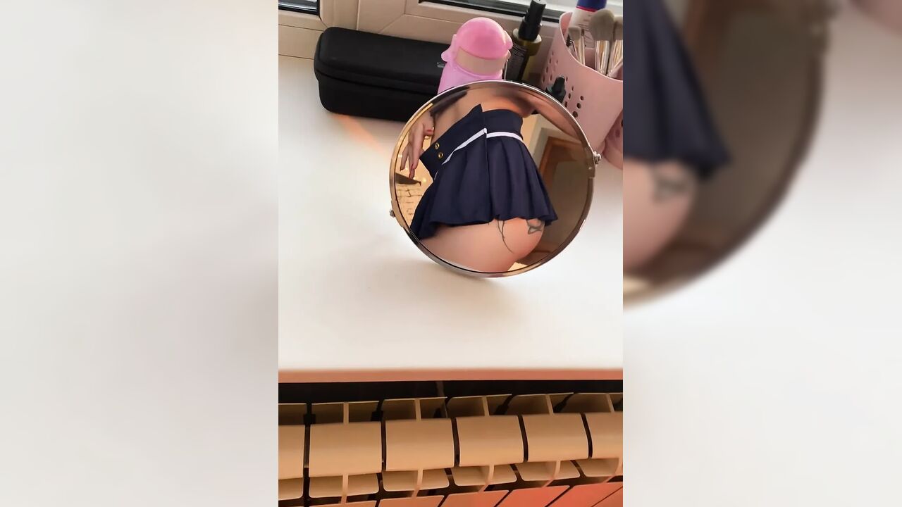Secret video. Nice light and lovely mirror