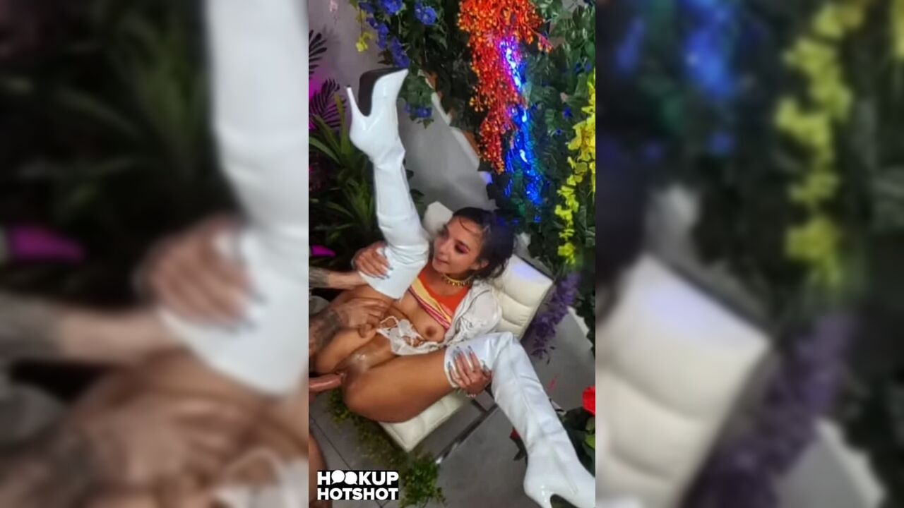 Petite Sasha Tatcha Loves To Get Ass Fucked By Nade Nasty!