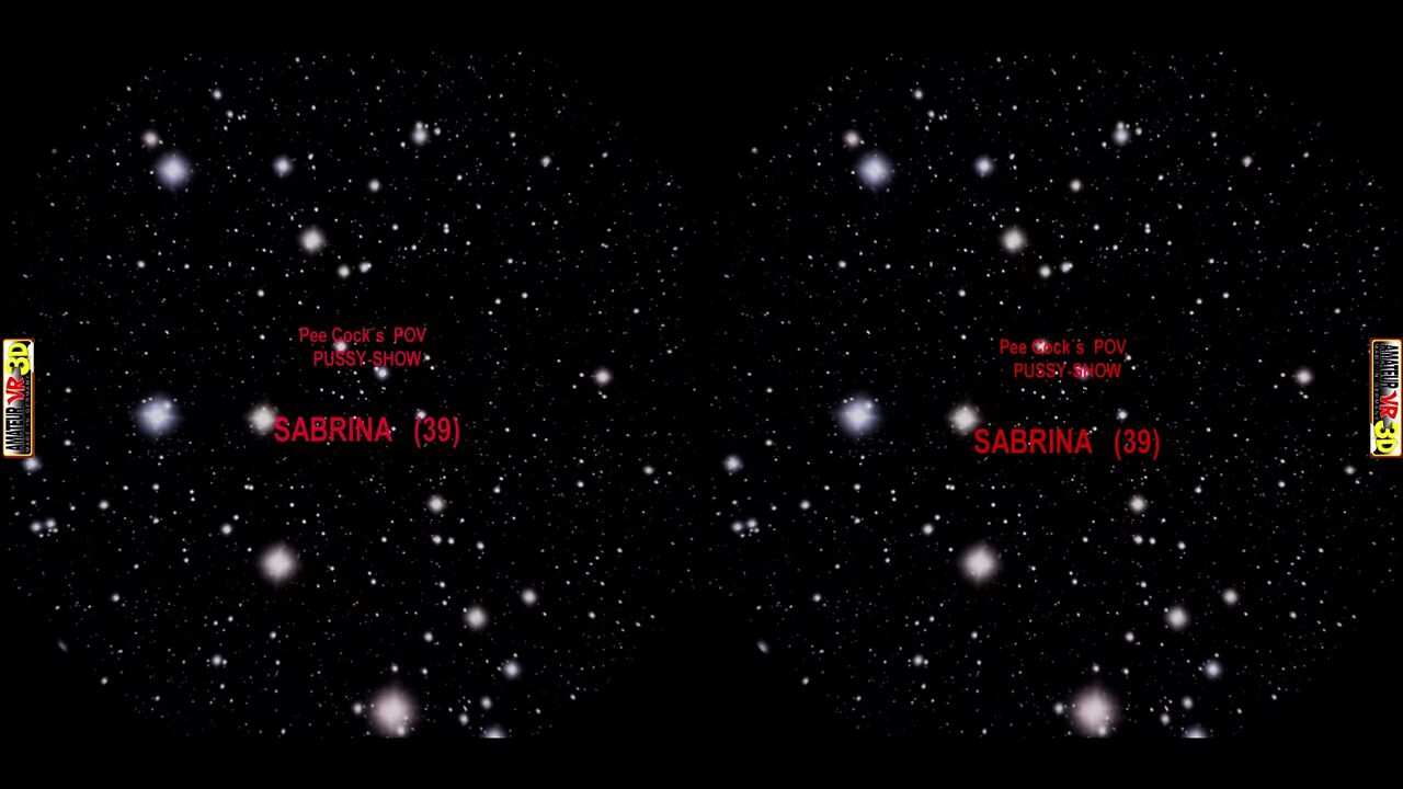 VR Amateur MILF Sabrina's Dripping Pussy Show - Spread Wide & Finger Fucked!