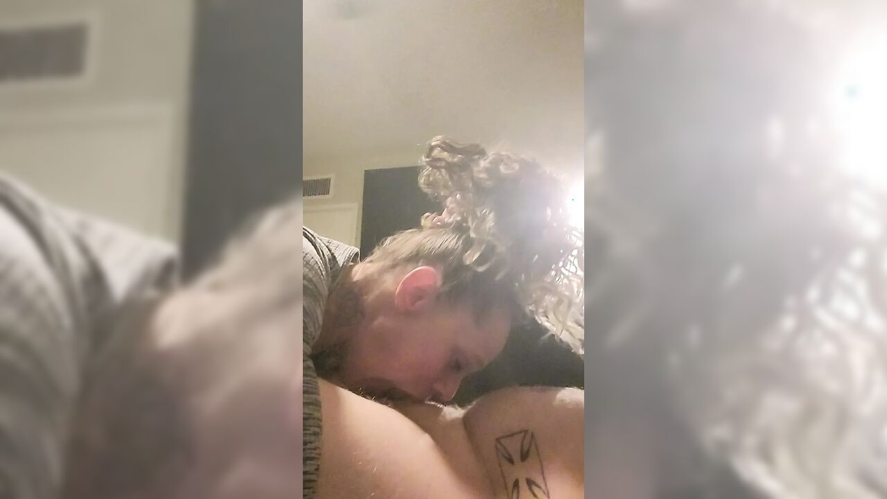 She has no back to her throat