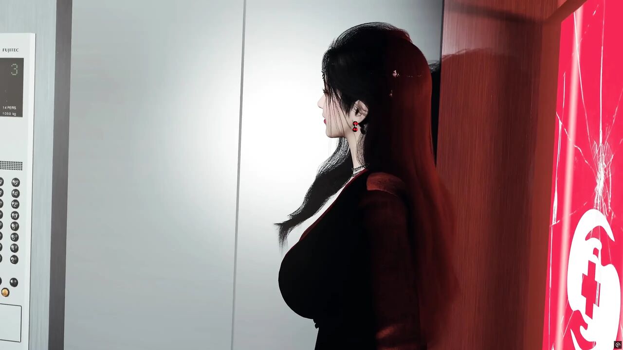 3D Horny Slut Asian Whore Teasing the BBC to Fuck Her Wet Pussy
