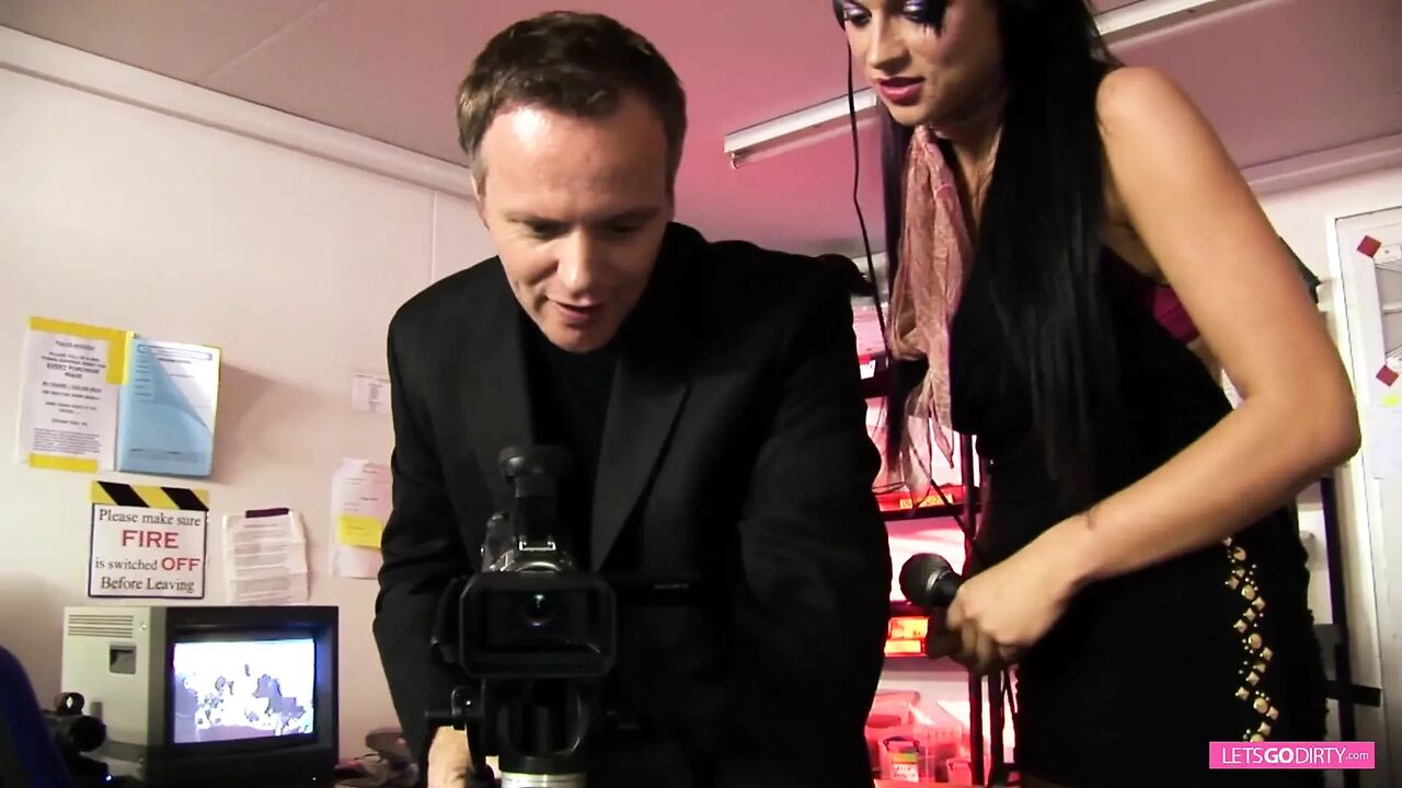 Secretary slut in sexy nylons, heels and lingerie for my horny cock