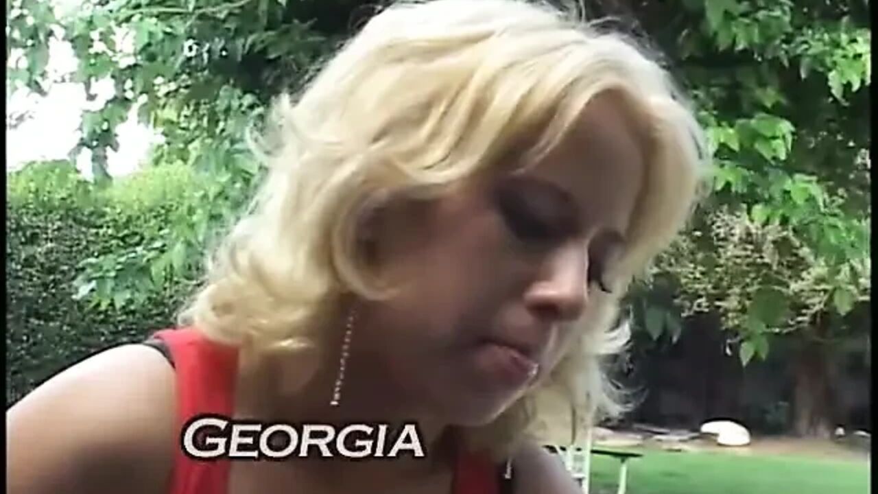 Blonde slut is pleasuring black guy's huge rod