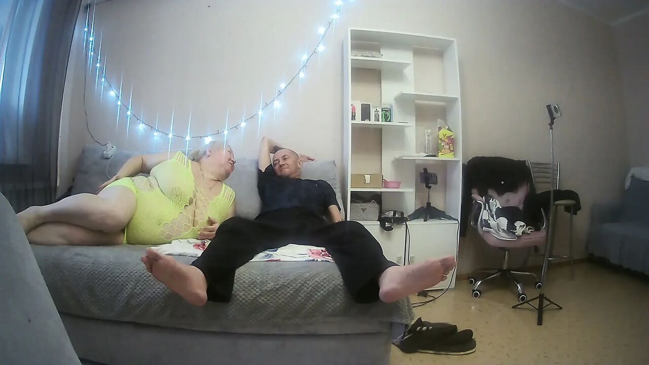high-quality deep blowjob from mother-in-law with cum swallowing
