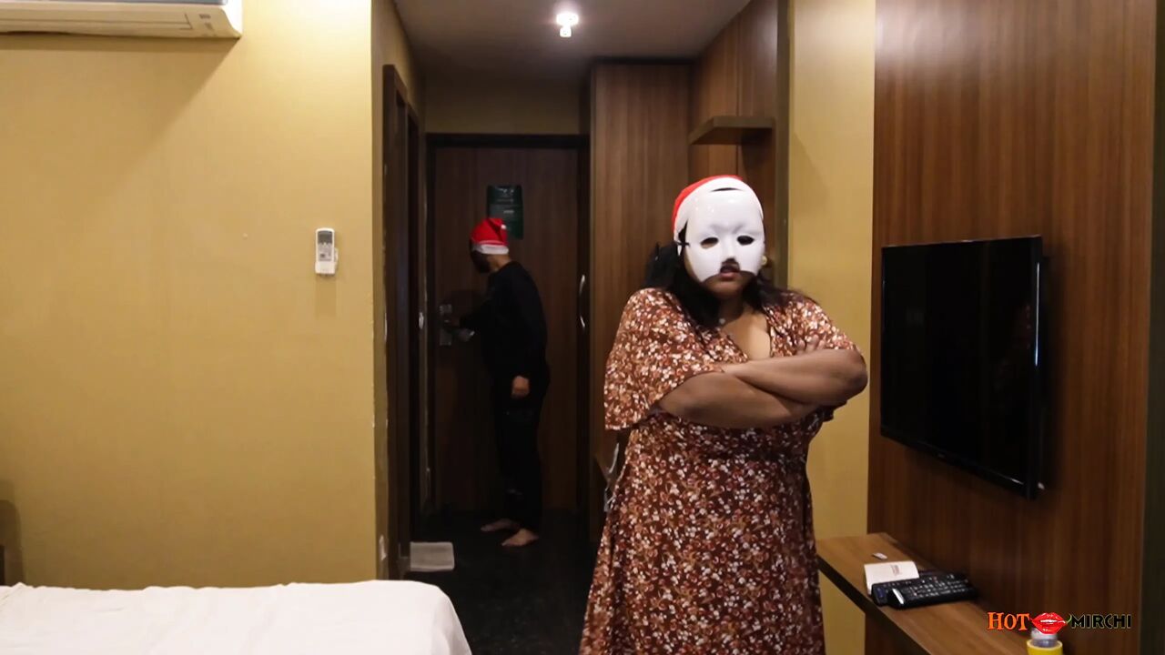 Christmas Party Turned Into XXX-mas, Angry Busty Wife Loves Christmas Fuck.
