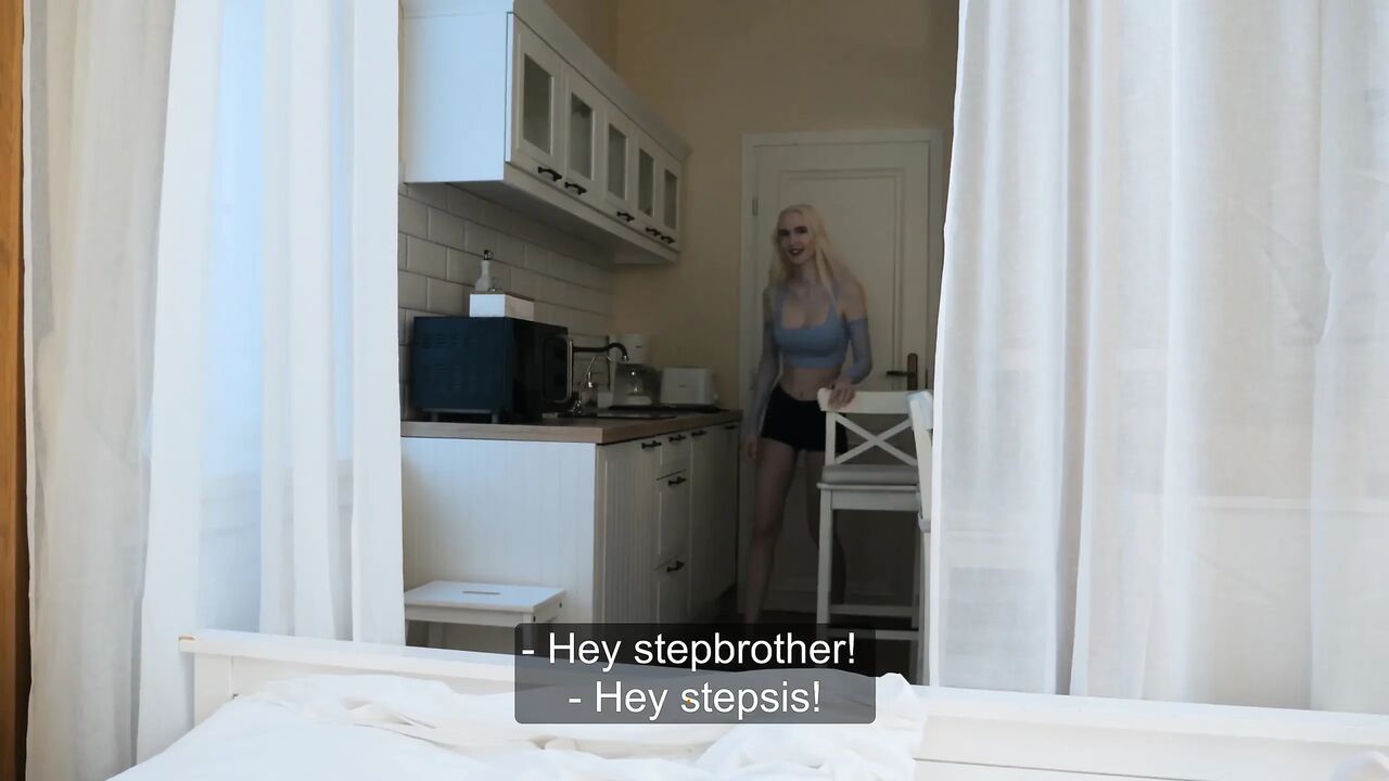 My Step Sis Did Not Expect Me to Cum Inside Her Pussy!