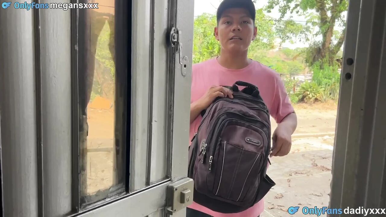 Home delivery and casual fuck with stranger.