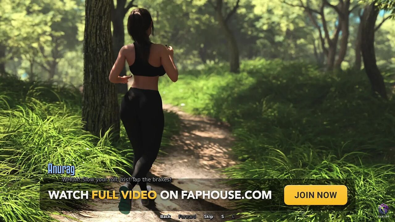 Crazy Step Sister Swimming Naked in the Forest and Got Caught - 3D Hentai Animated Porn - Life in Santa County