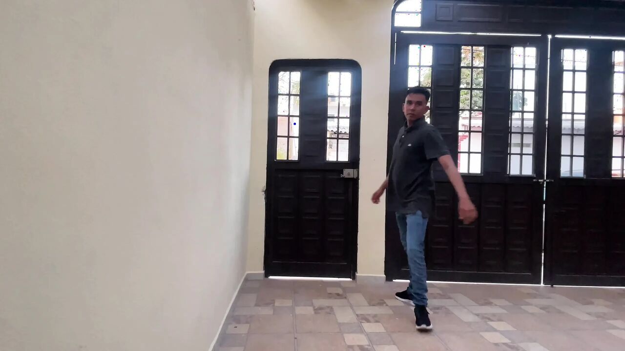 Roommate Sees Me Gets Horny and Fucks Me in the Kitchen