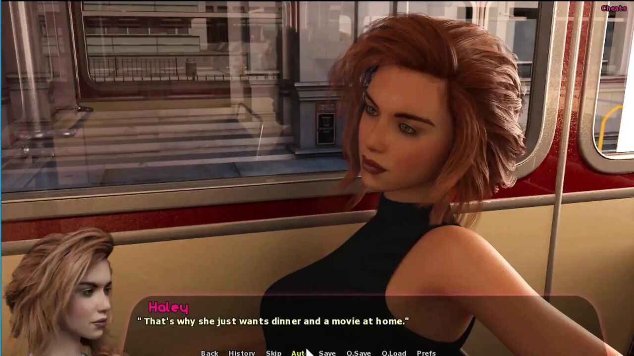 Haley Story #6 - Diane showed her pole dance moves