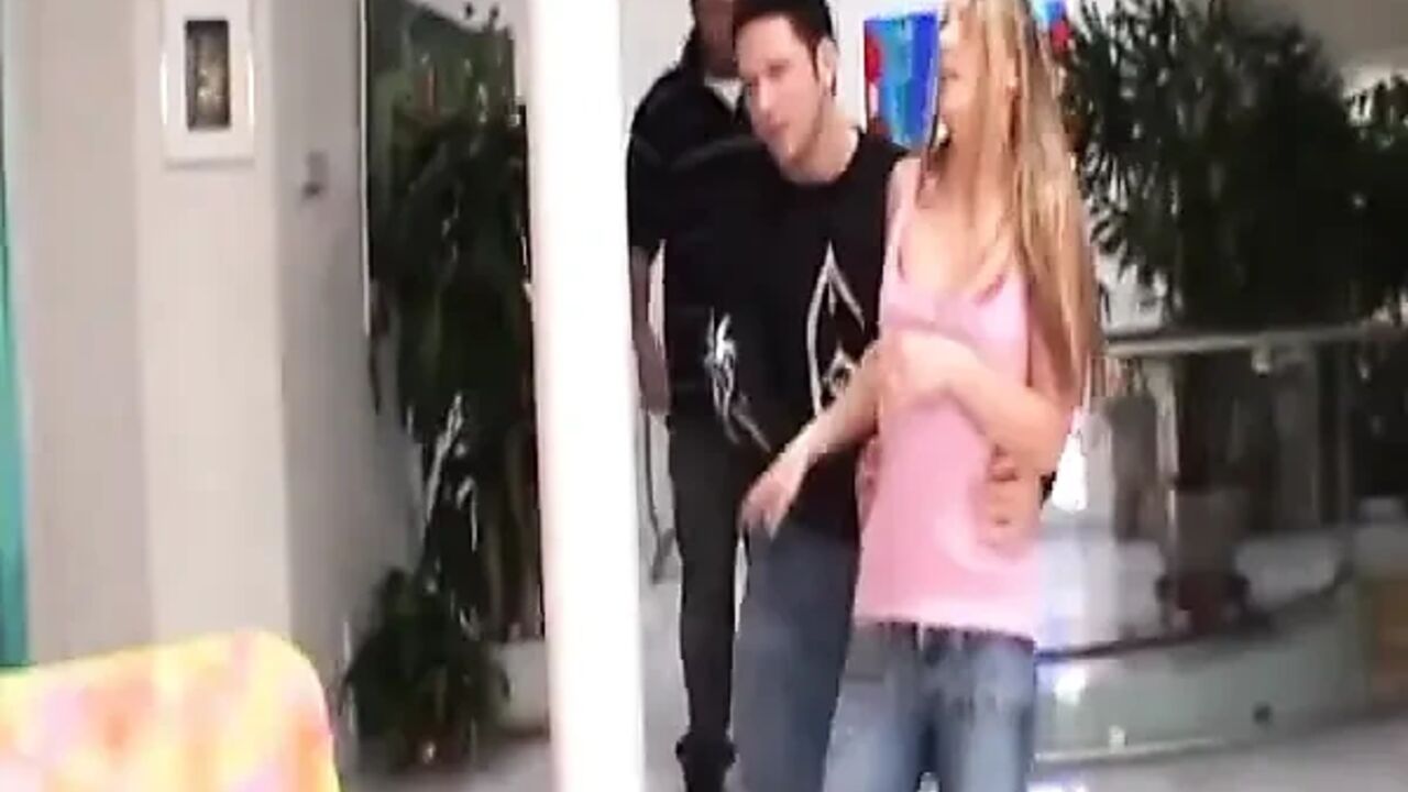 Bukkake Blonde Facial Cum Explosion