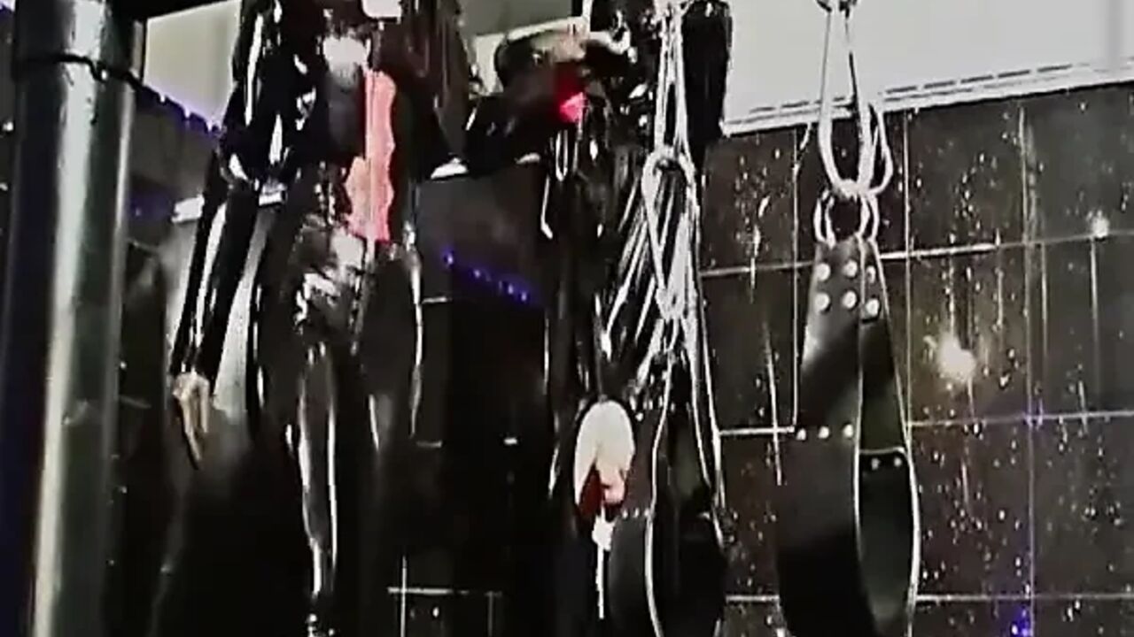 Nasty Cold Water Treatment for the Rubber Slave