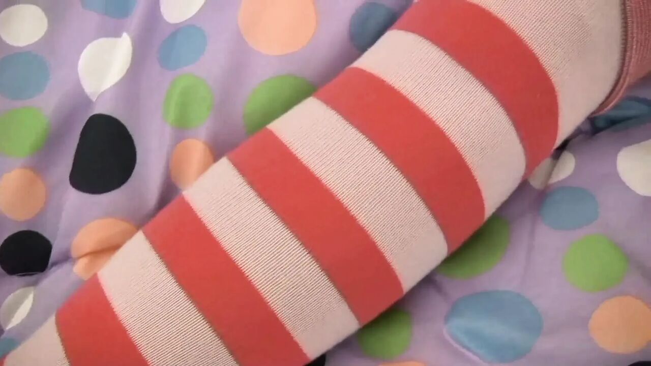Close up masturbation of the tattooed and small titted bitch