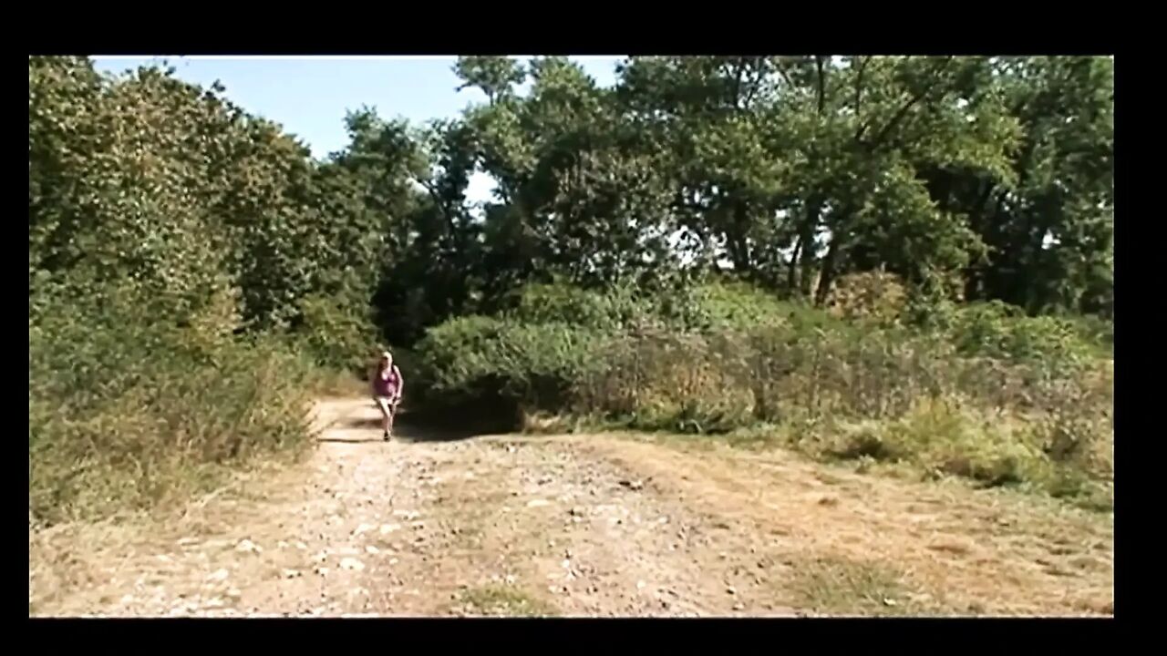 Blonde Teen Meet a Big Hard Cock in the Woods