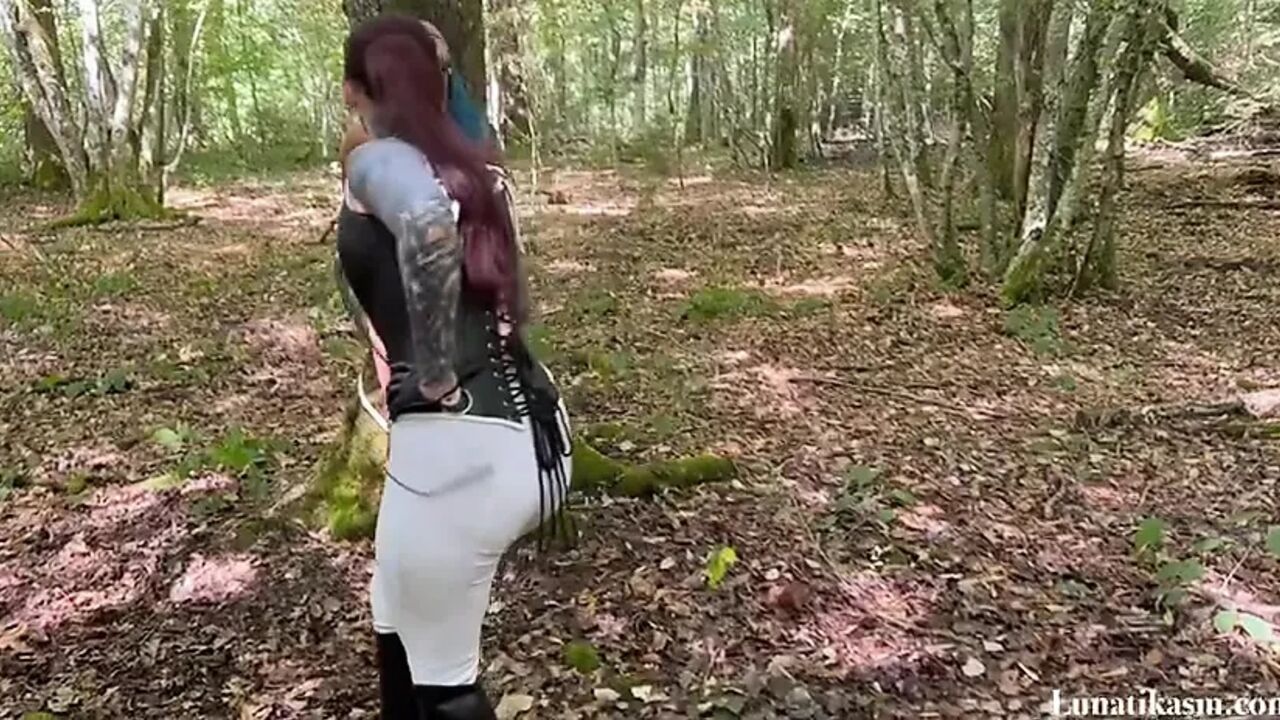 Her First Tits Whipping _mistress Lunatika
