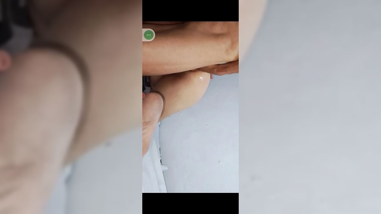Dildo and fisting her wet pussy she feels great