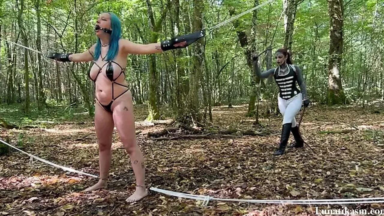 Her First Bullwhip Session