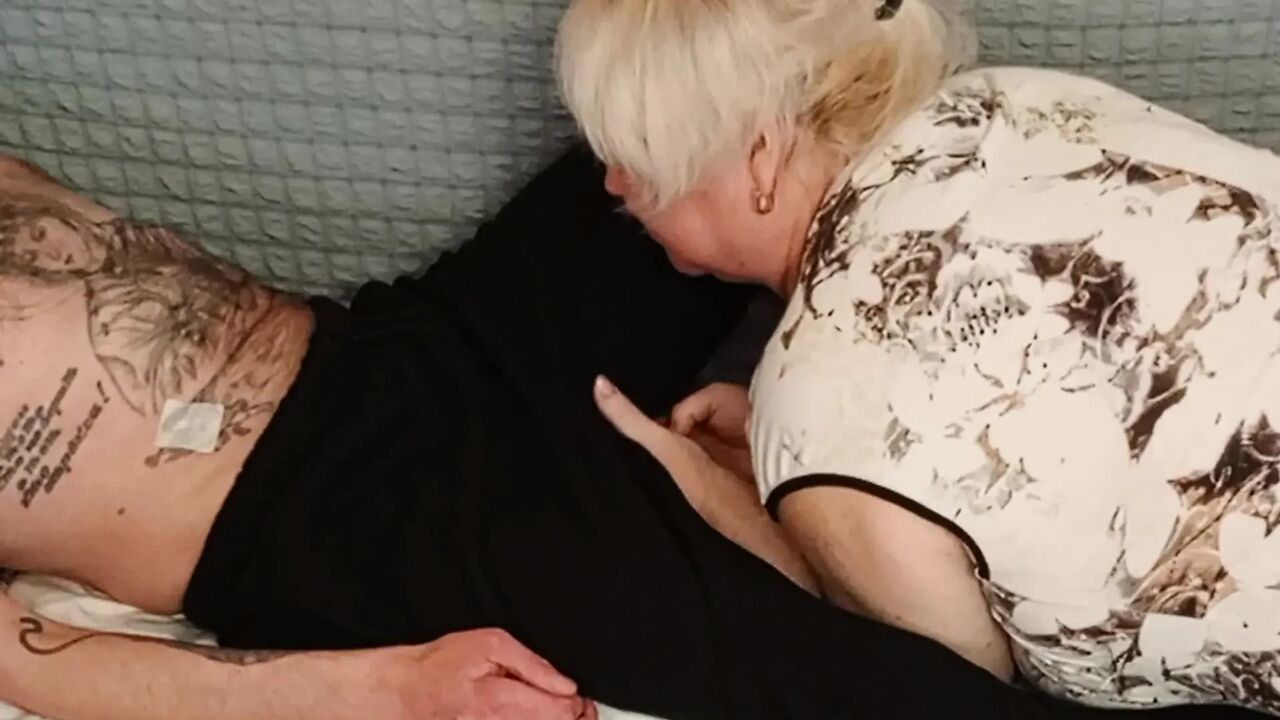 neighbor came to lunch to suck my dick and swallow cum
