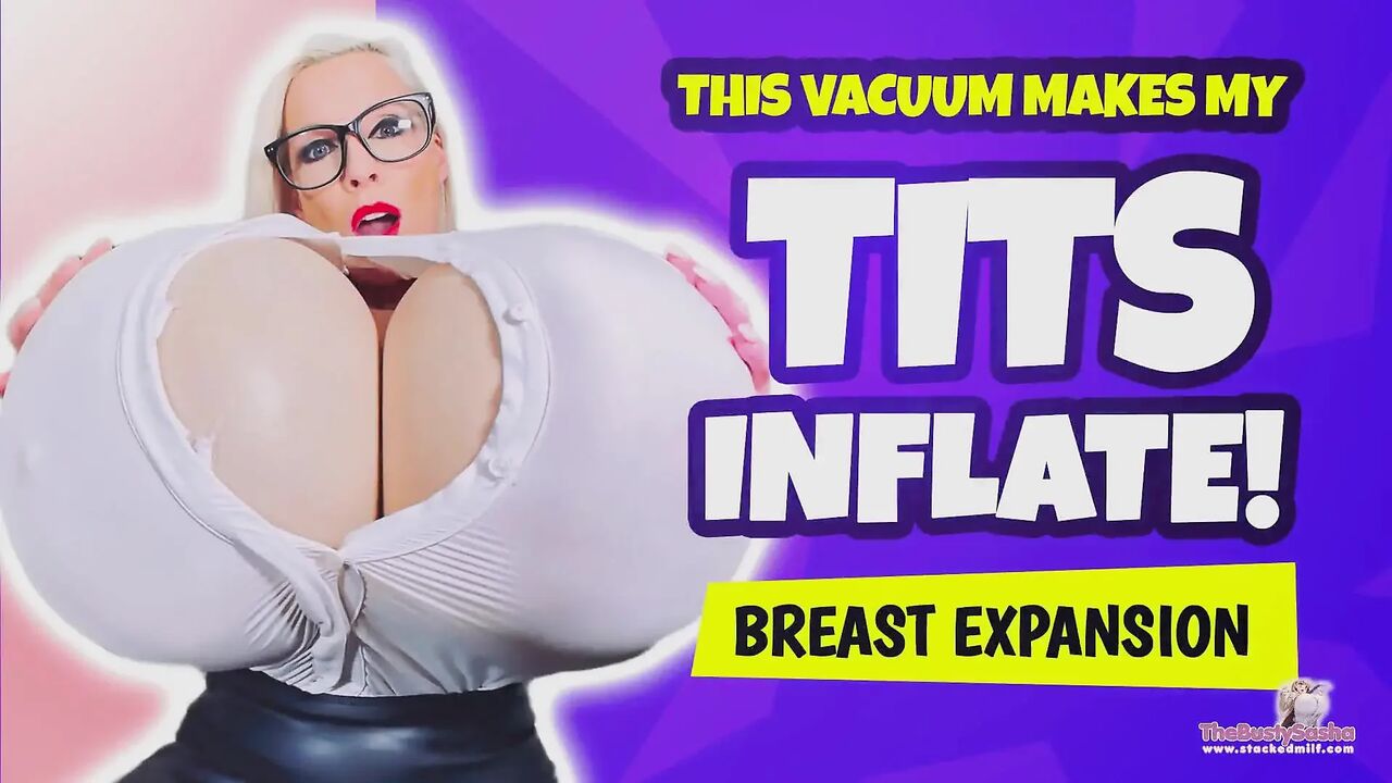 This vacuum makes my tits inflate! I love it so much!