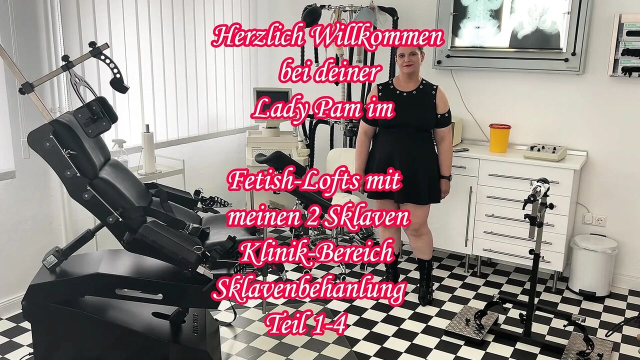 Fetish Lofts with My 2 Slaves Clinic Area Slave Treatment Part 1-4.