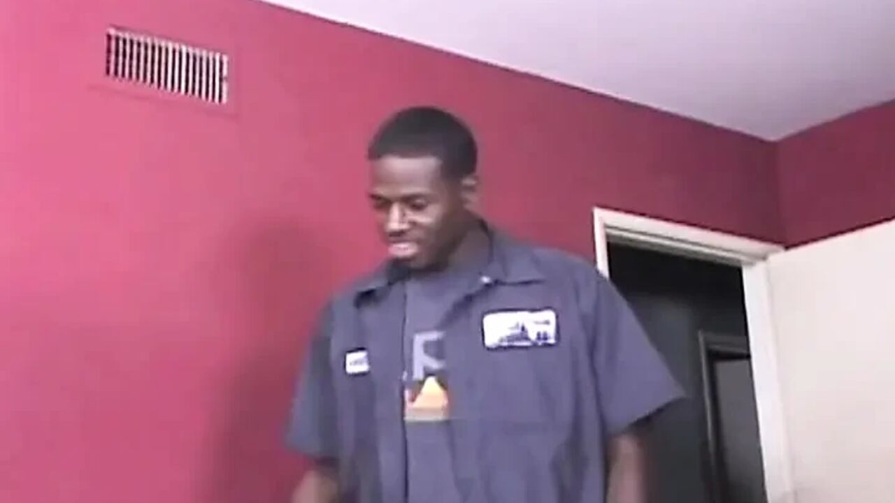 Young Black Pussy Doggystyle Banged in Black on Black Fuck