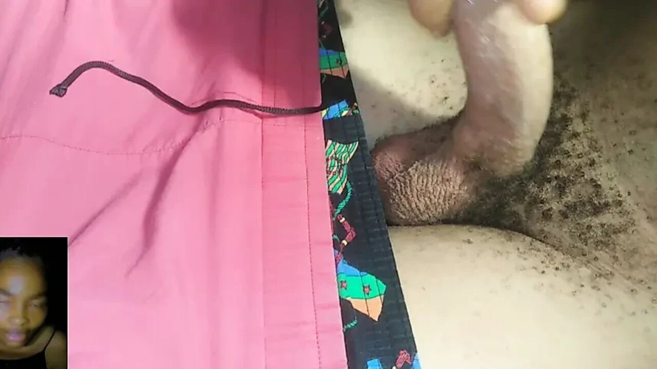 Masturbating