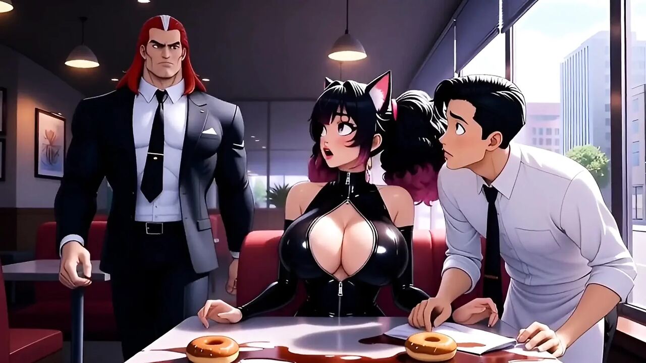 Pussygirl Wants Love and Sex. Hentai Anime Cartoon. Ai Animation