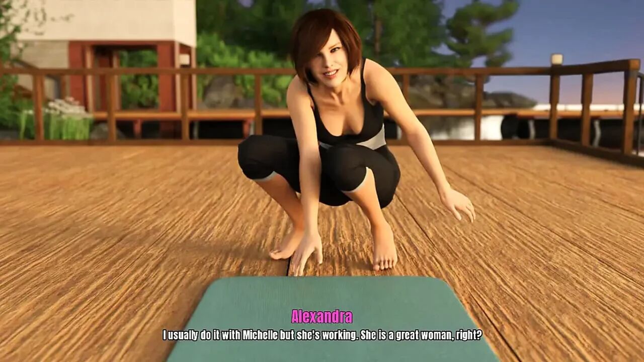 A different summer: two horny MILF's and a guy with very big cock ep 3