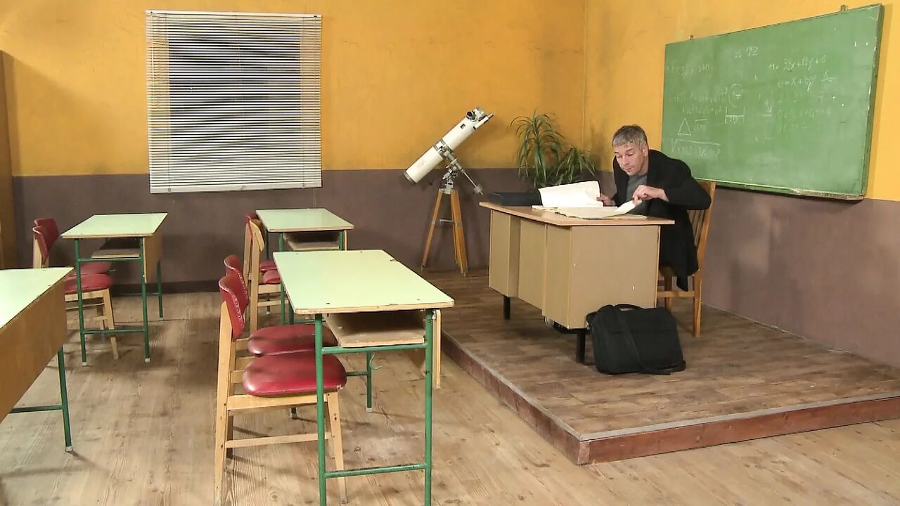 Teacher Fucks Student on Desk Until She Squirts All Over Me