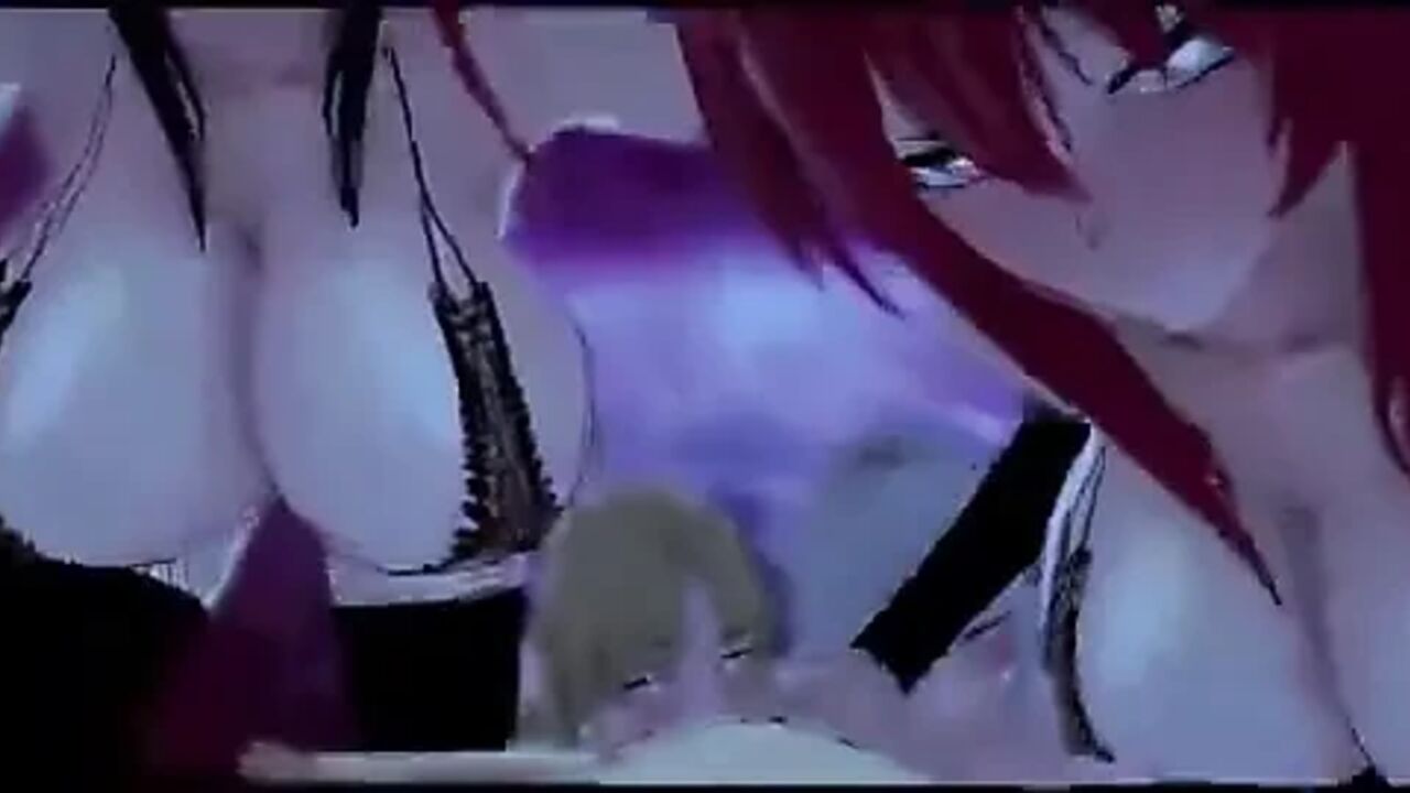 High School DxD orgy