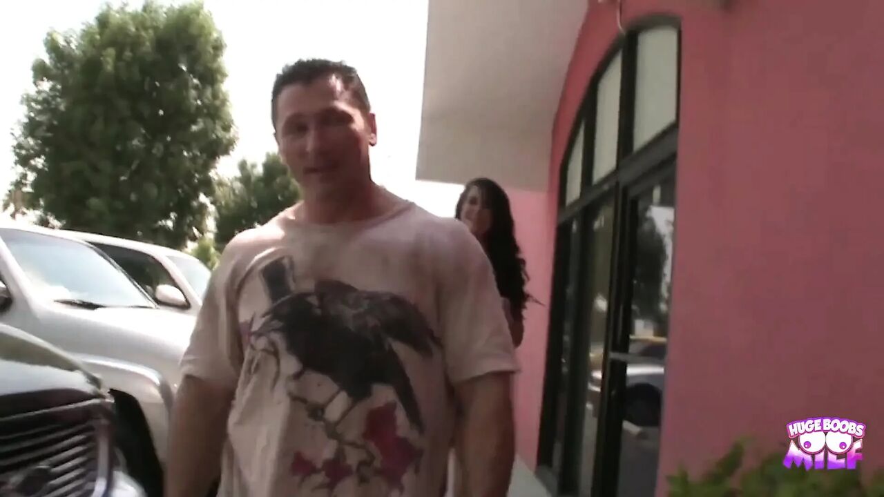 A Guy Stopped a Brunette on the Street Offering Her a Job as a Pornstar