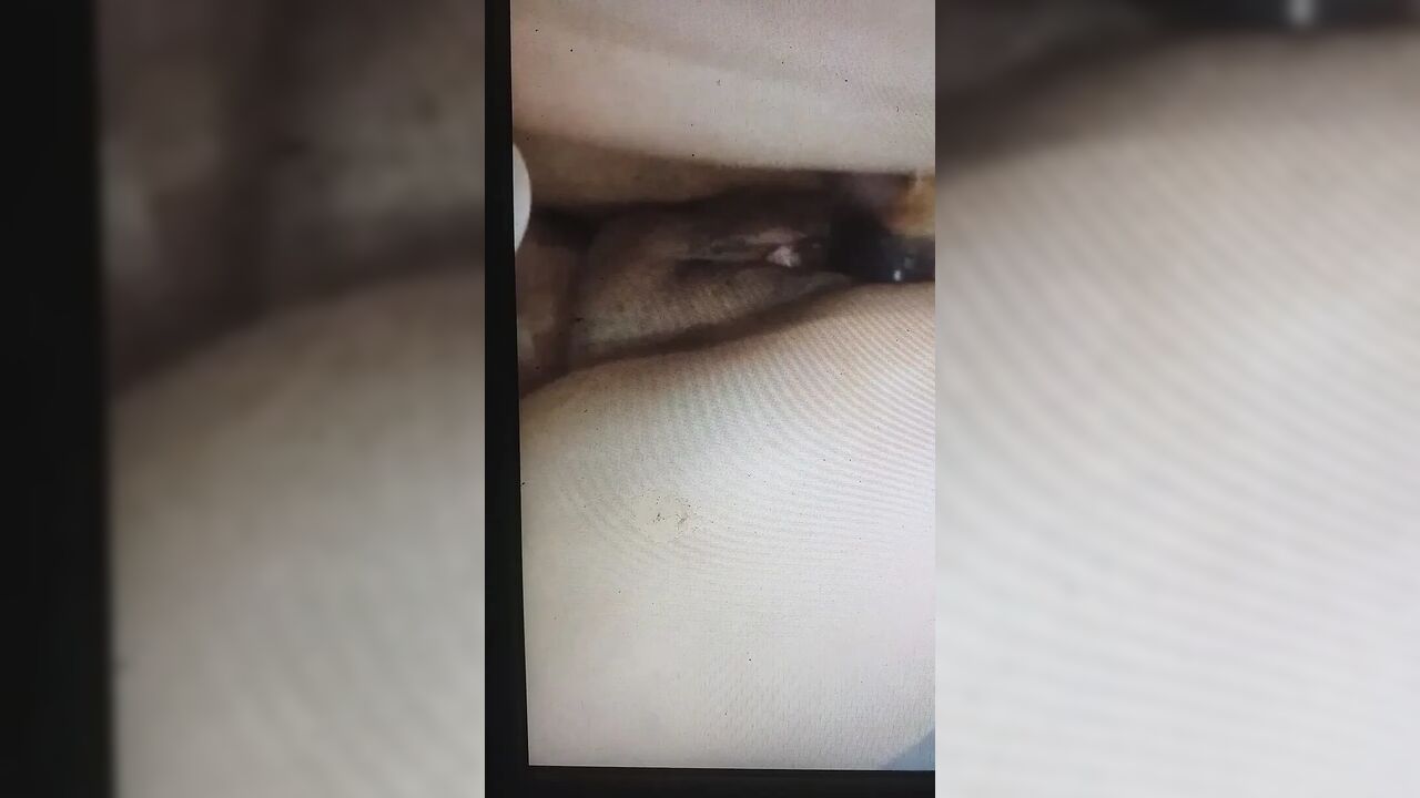 what a doggy she likes it very much .what a sound came from her wet pussy