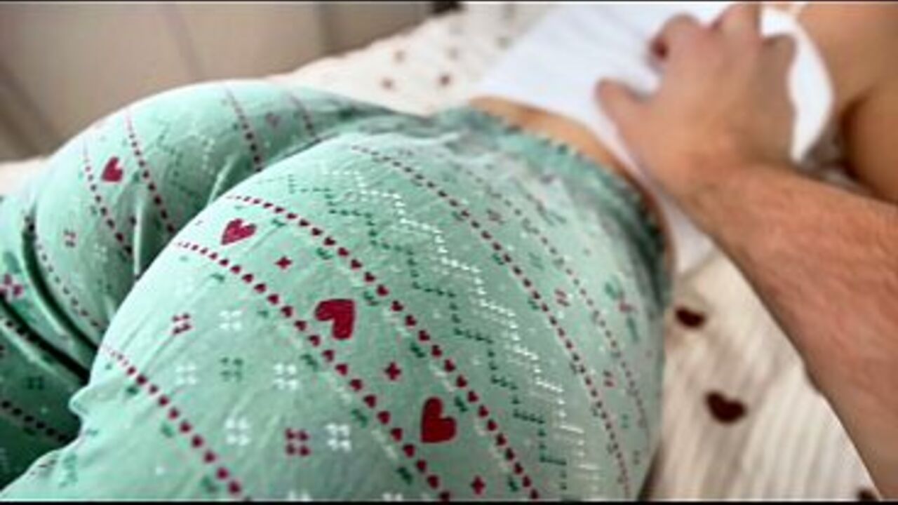 step brother plays with step sister and gives her a perfect massage!