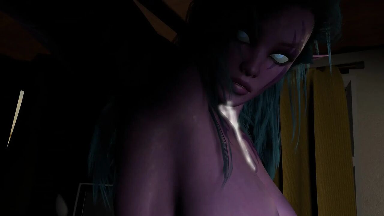 Late Night Booty Call with a Sexy Night Elf