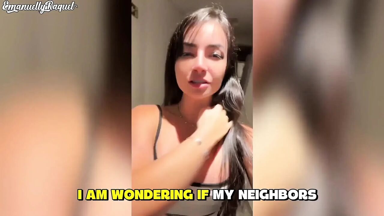 Emanuelly Raquel Fucking on the Stairs Hot Public