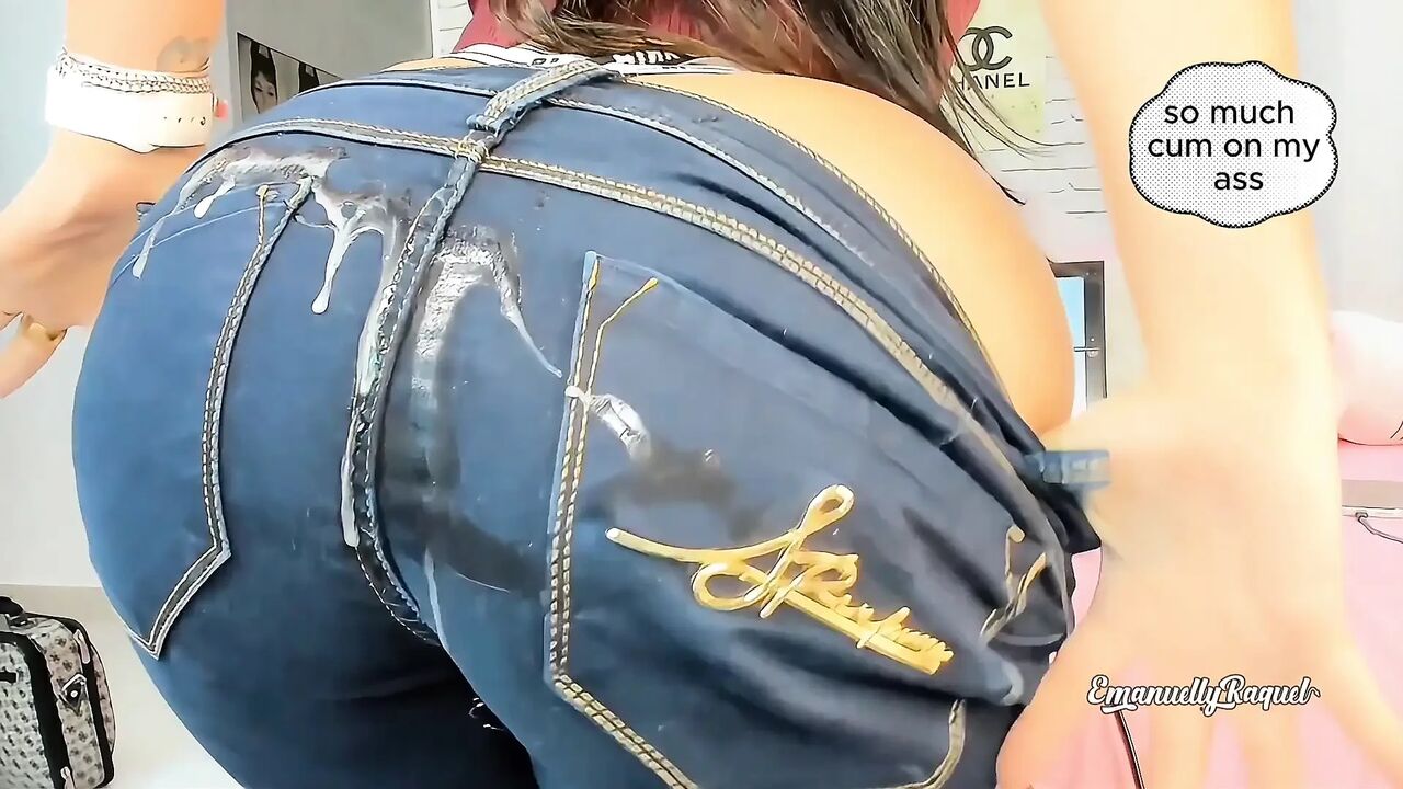 Emanuelly Raquel JOI in Jeans Pants Anal