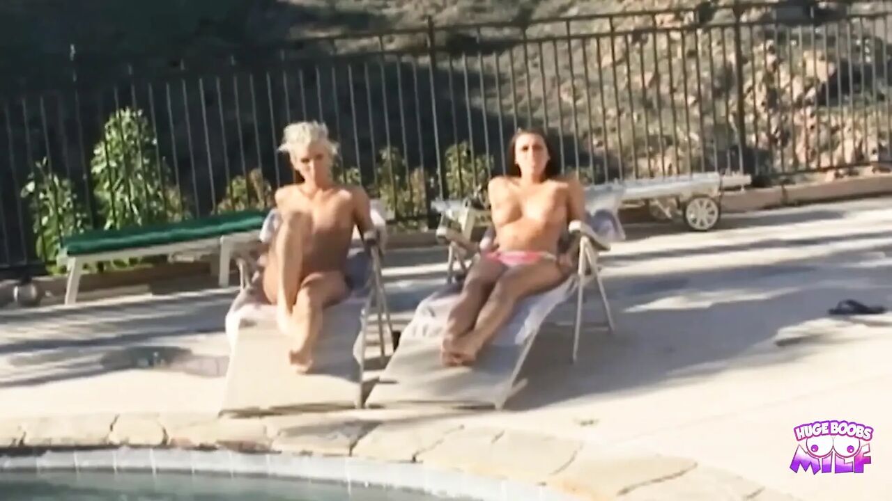 Visiting a Friend Got This Guy Into a Threesome with Two Fuckable Lesbian Bitches