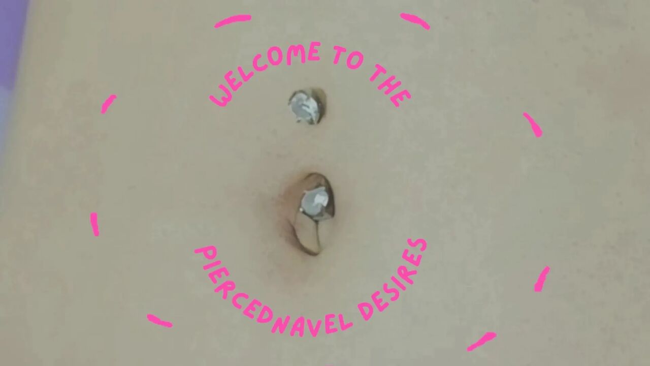 Boy Licking Belly Piercing Part 1