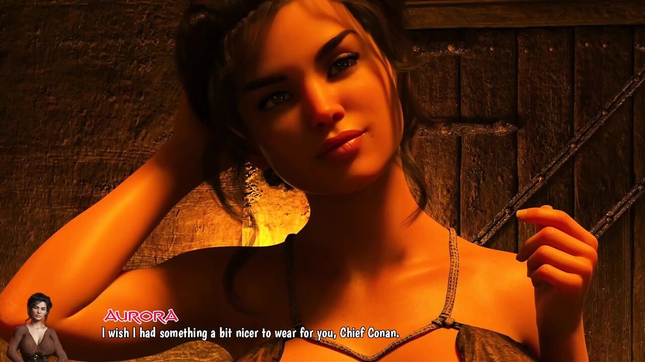 Conan Grinds Epic Tits, Ravages Tight Pussy & Destroys Aurora's Juicy Ass!