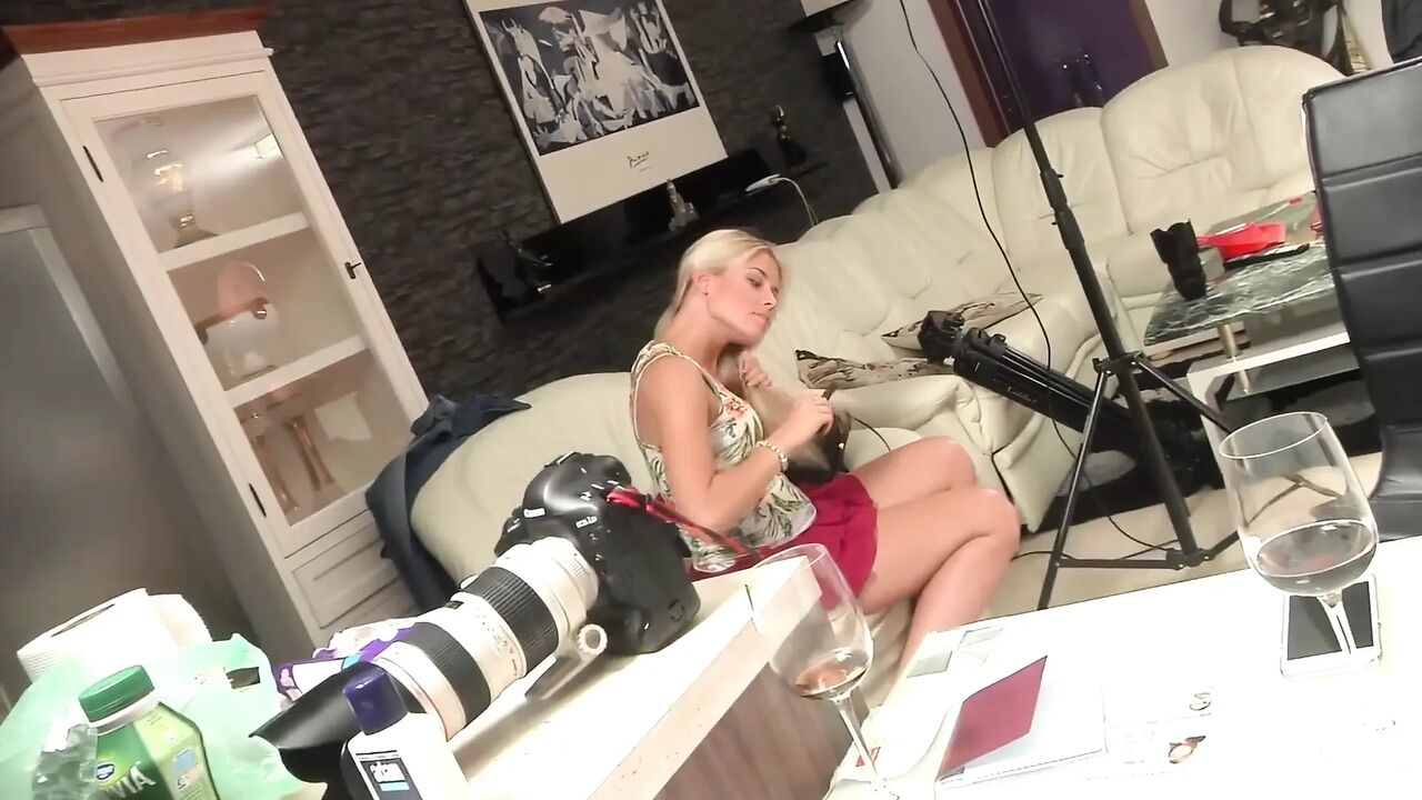 Sandys Teeny Casting - Horny Brunette Gets Fucked by a Horny Cock