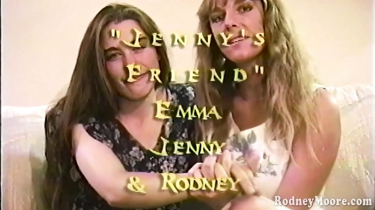 Vintage hairy girl threesome and cum sharing